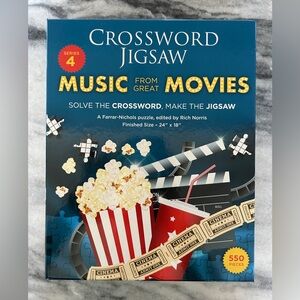 Crossword Jigsaw Puzzle - Music from Great Movies